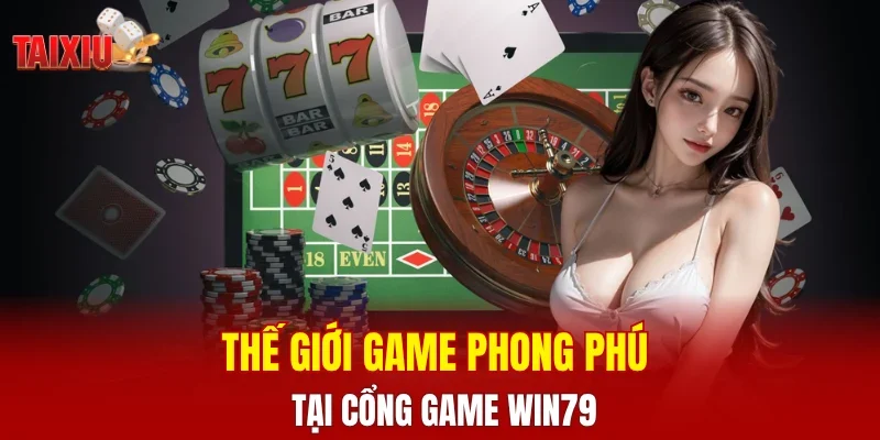 Thế giới game phong phú tại cổng game WIN79